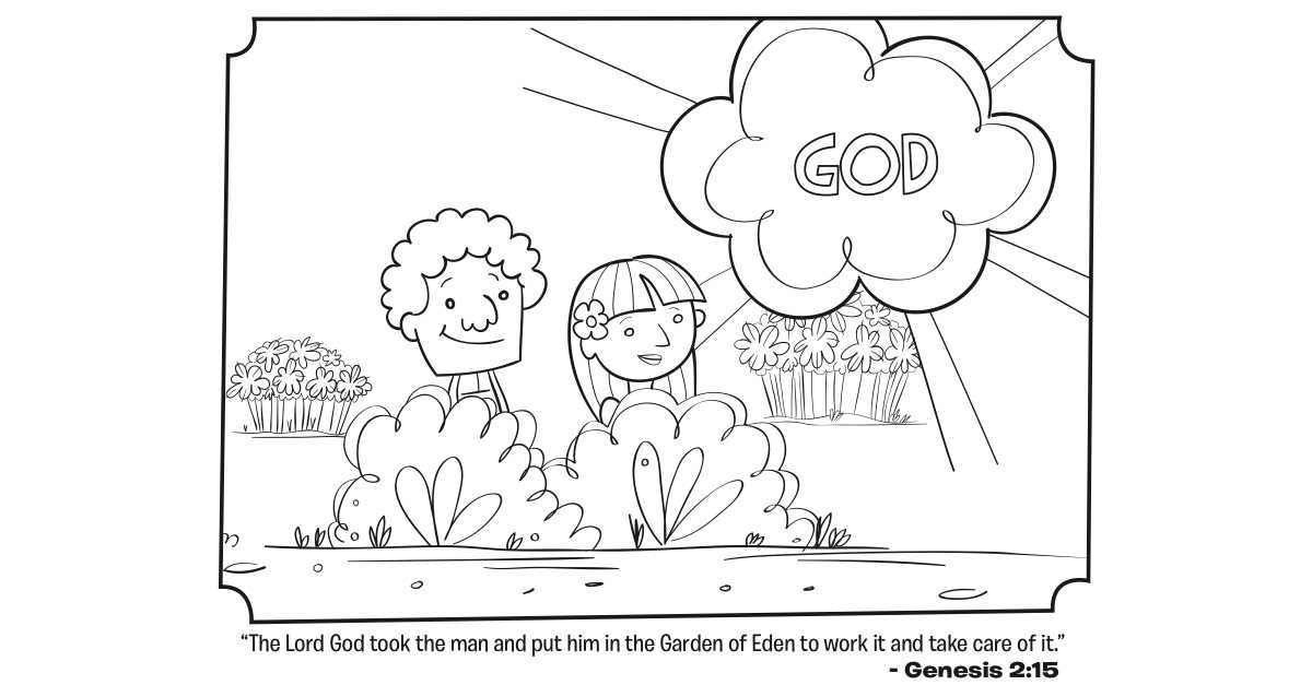 adam and eve printable