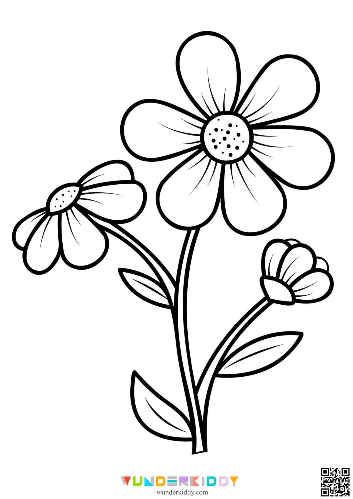 flower colouring pages printable