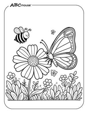 free printable butterfly coloring page