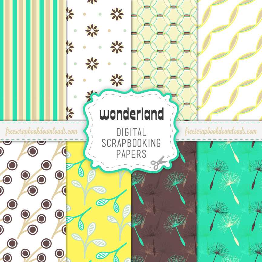 scrapbooking paper printable