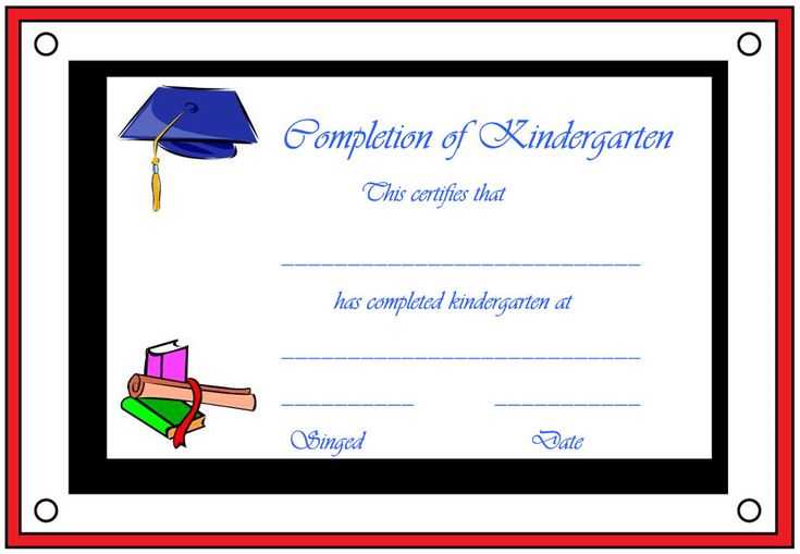 preschool graduation certificate free printable