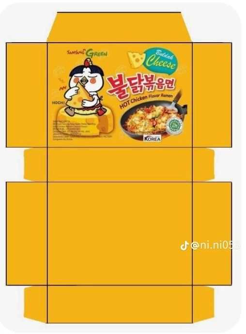 printable 3d food template