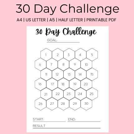 printable 90 day challenge tracker