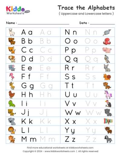 printable abc writing practice