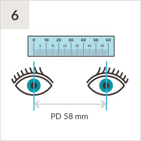printable actual size pd ruler online