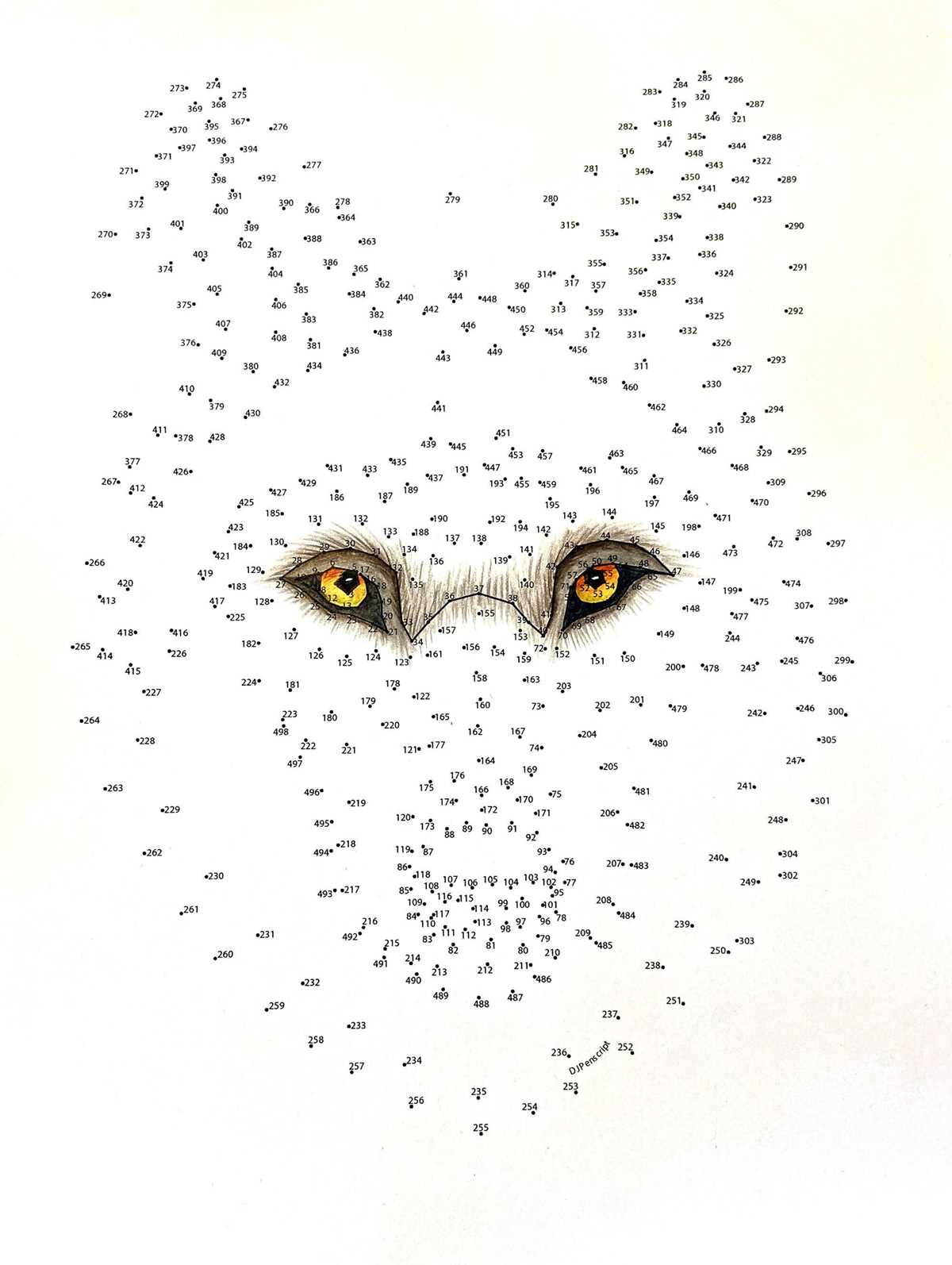 printable adult connect the dots