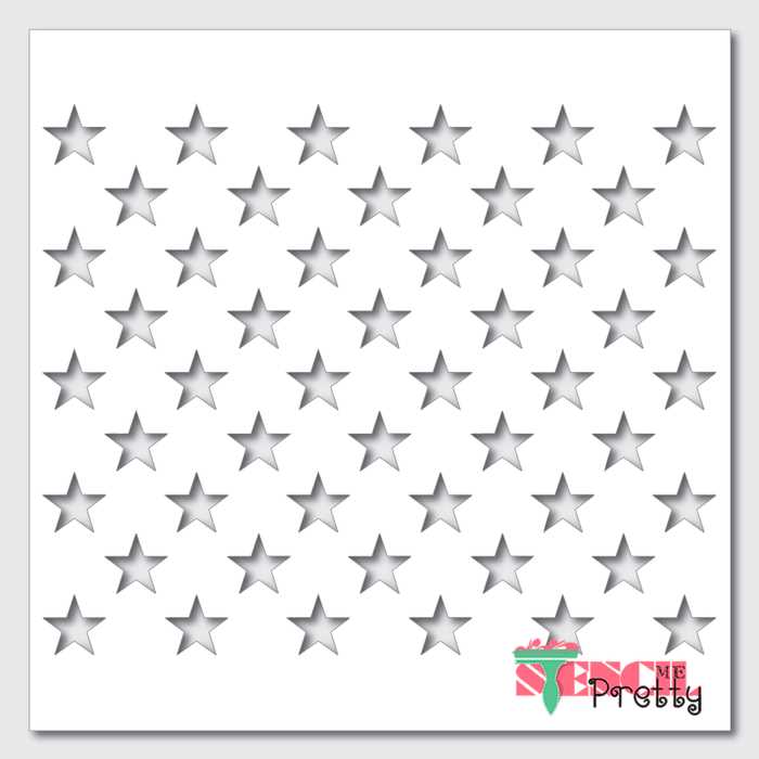 printable american flag stencil