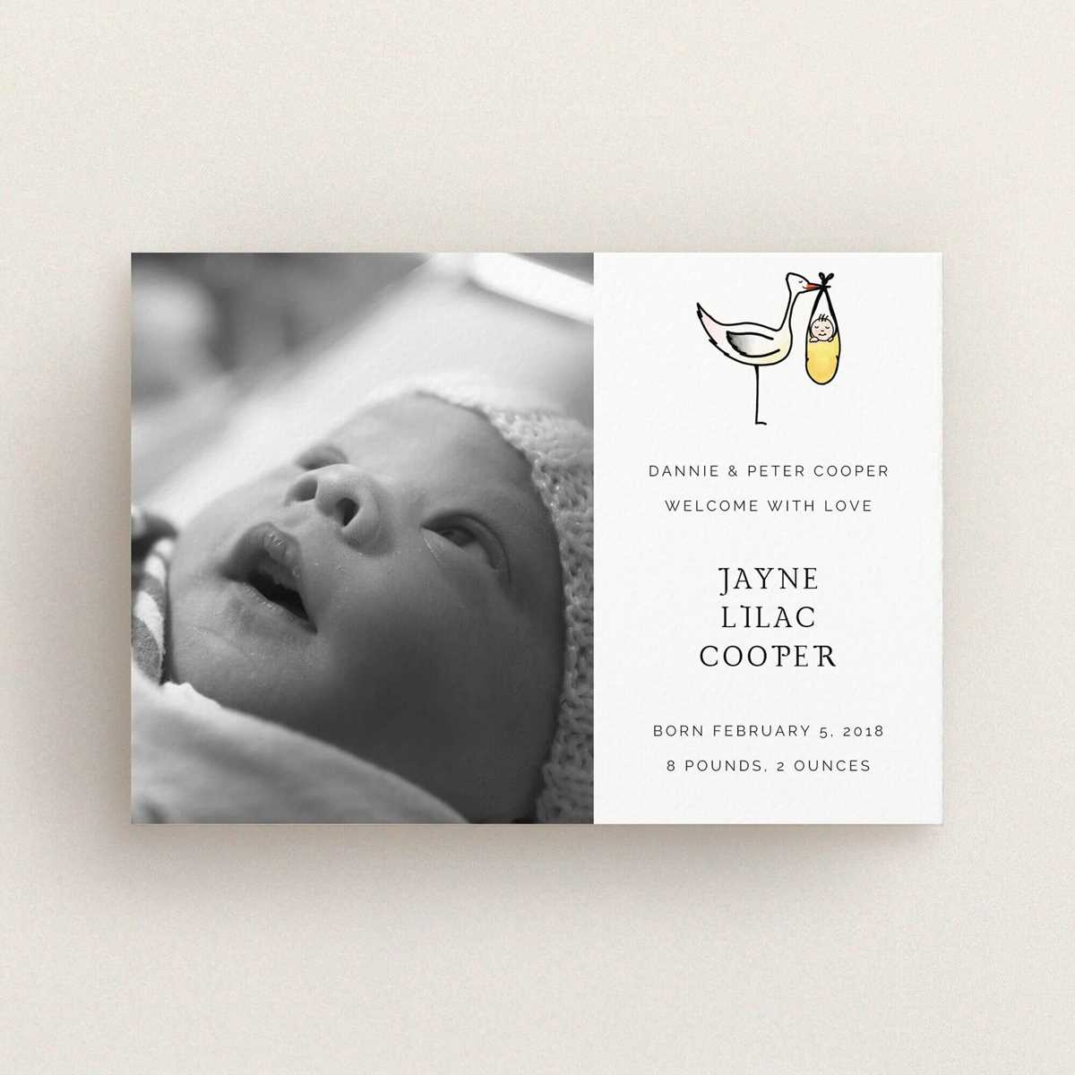 printable announcement cards