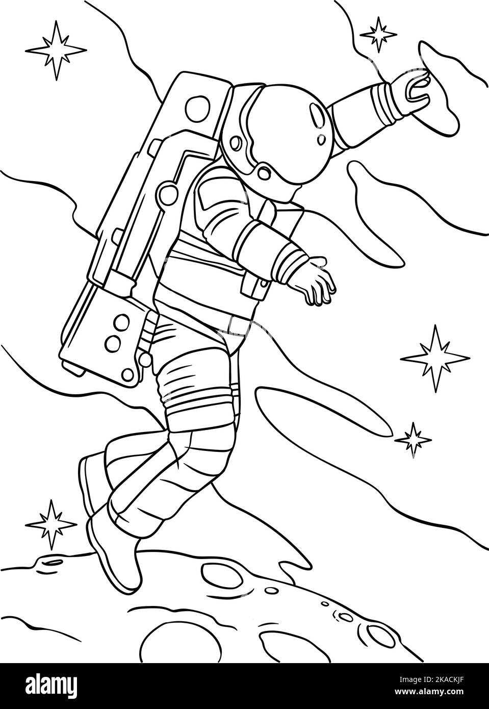 printable astronaut coloring pages