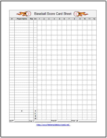 printable baseball template