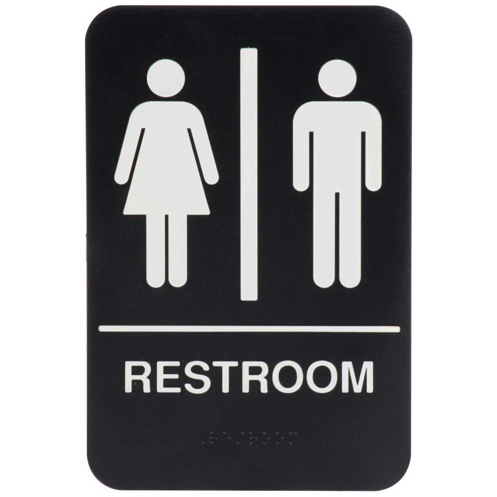 printable bathroom sign