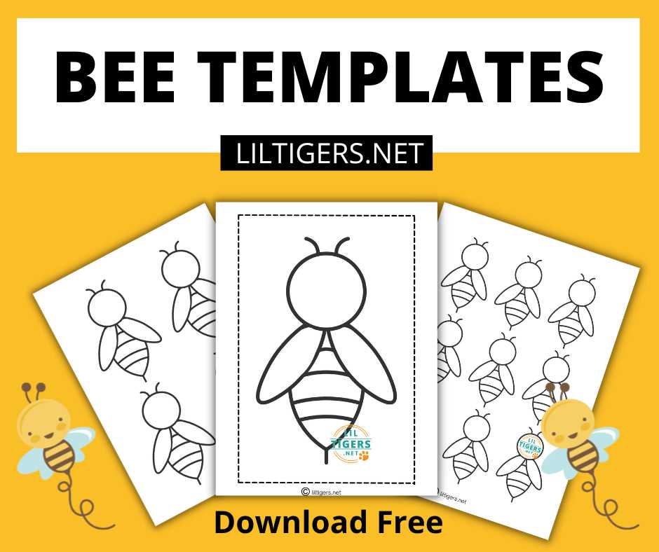printable beehive template