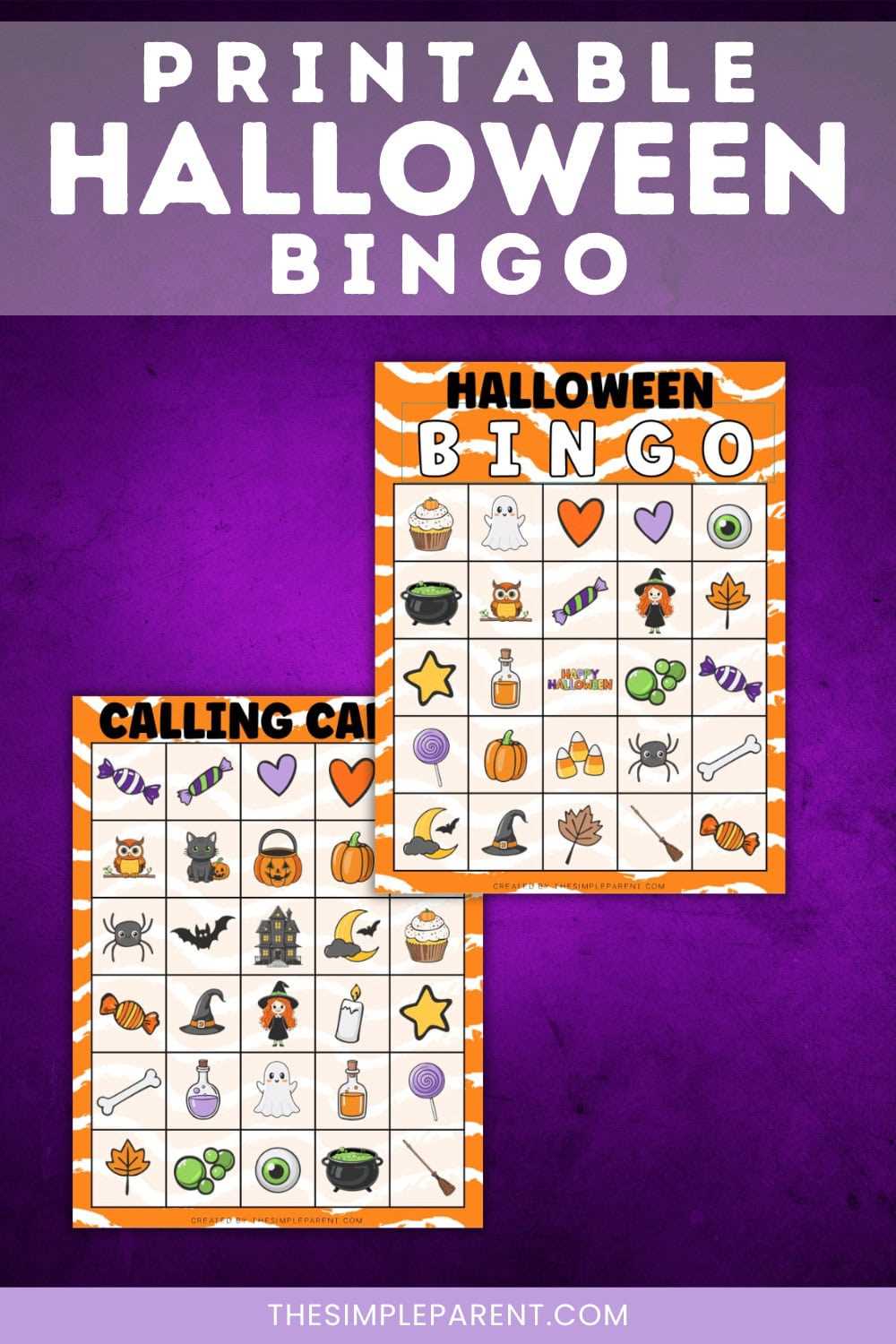 printable bingo cards halloween