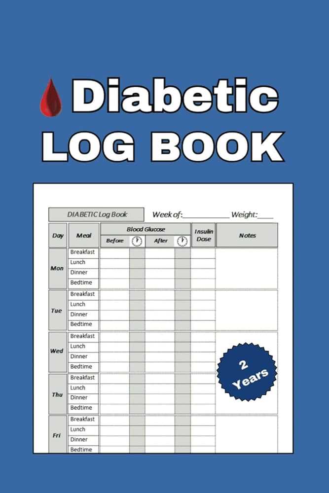 printable blood glucose log sheet