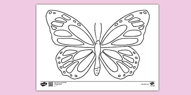printable butterfly image