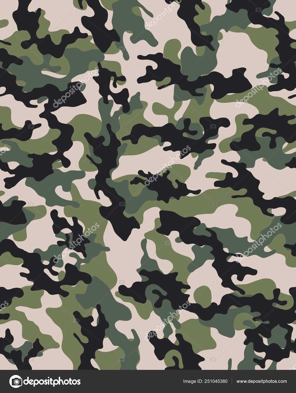 printable camo template