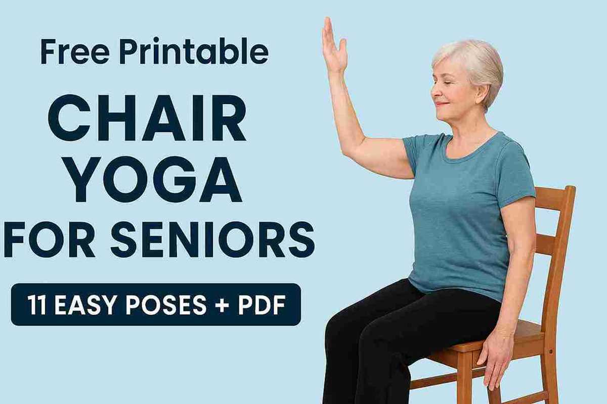 printable chair yoga for seniors free with pictures