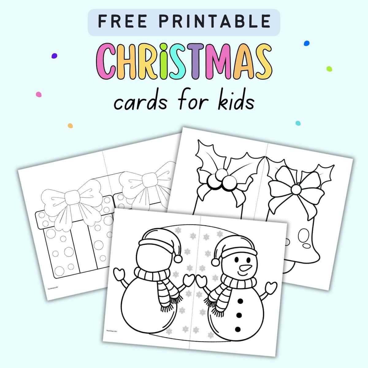 printable chrismas cards