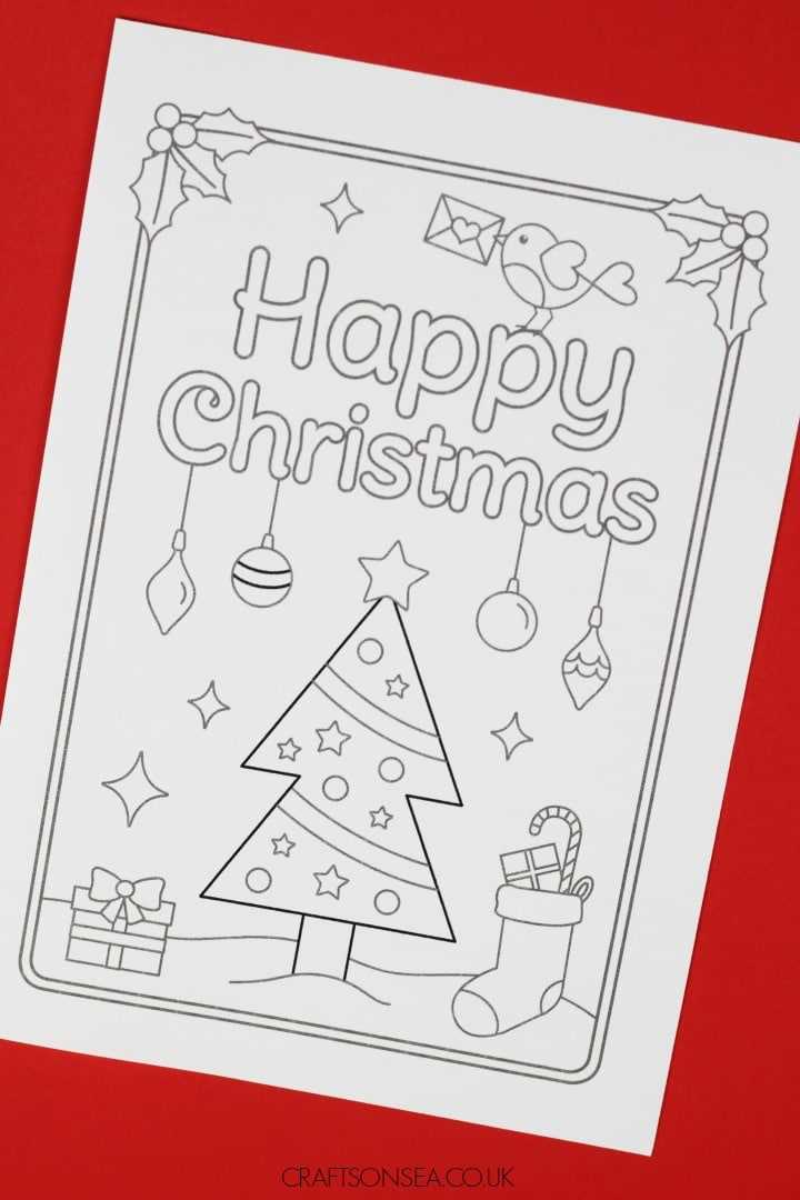printable christmas cards for kids