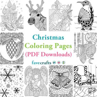 printable christmas coloring pages for adults