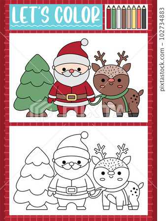printable christmas coloring sheets