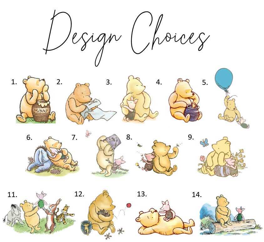 printable classic pooh clipart