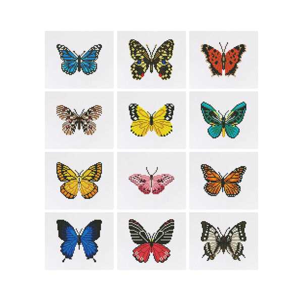 printable colorful butterfly