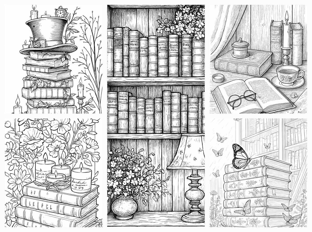 printable coloring pages of books