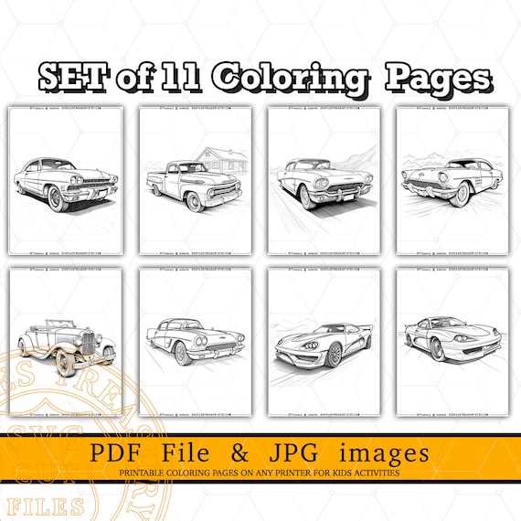 printable coloring pages of cars
