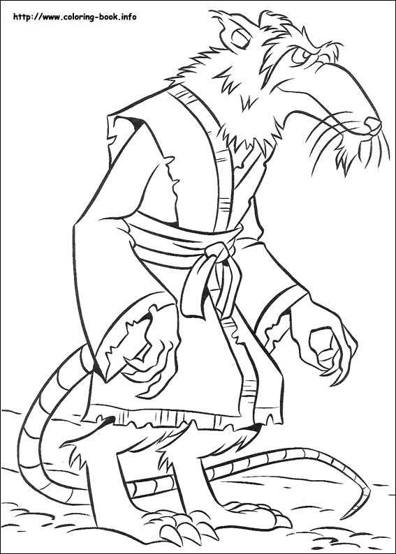 printable coloring pages teenage mutant ninja turtles