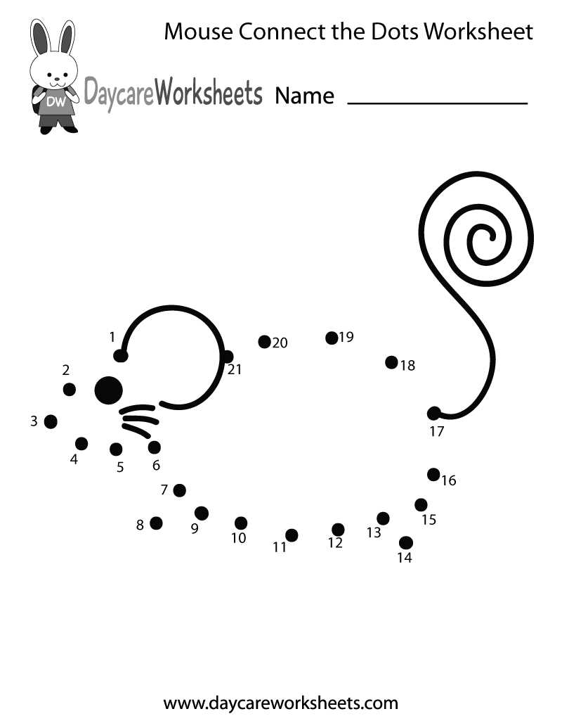 printable connect the dot