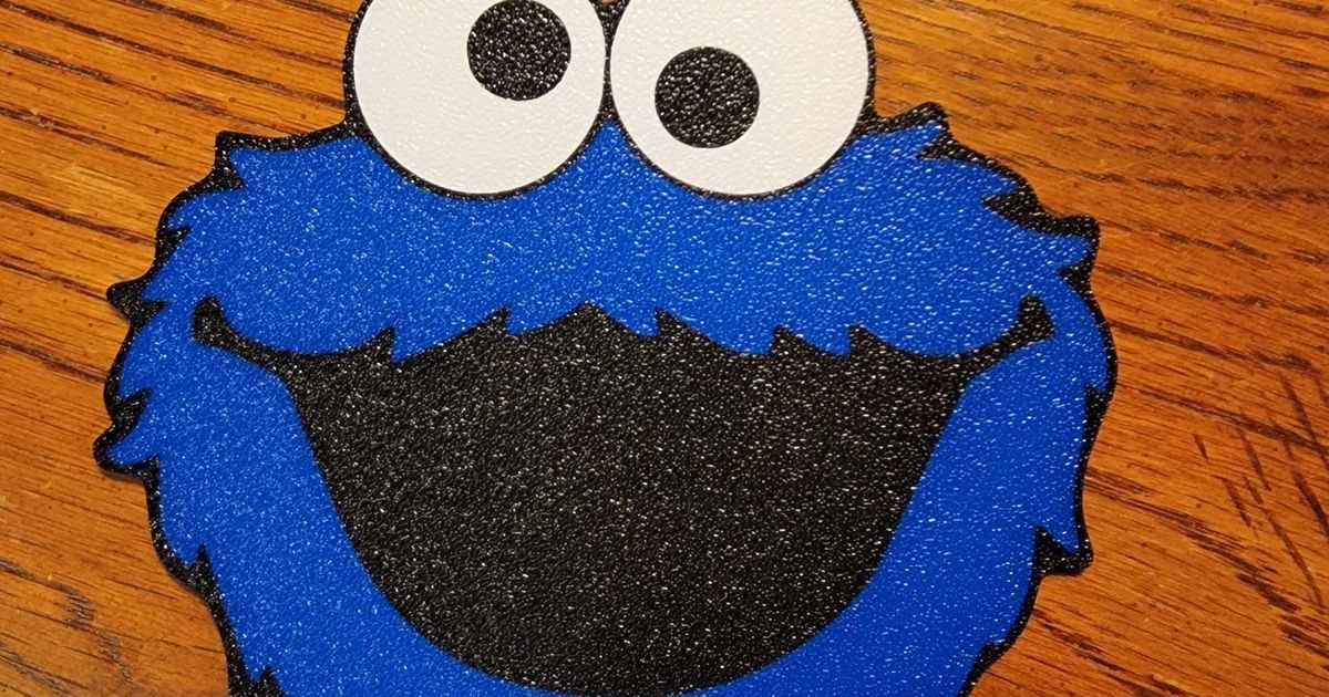 printable cookie monster