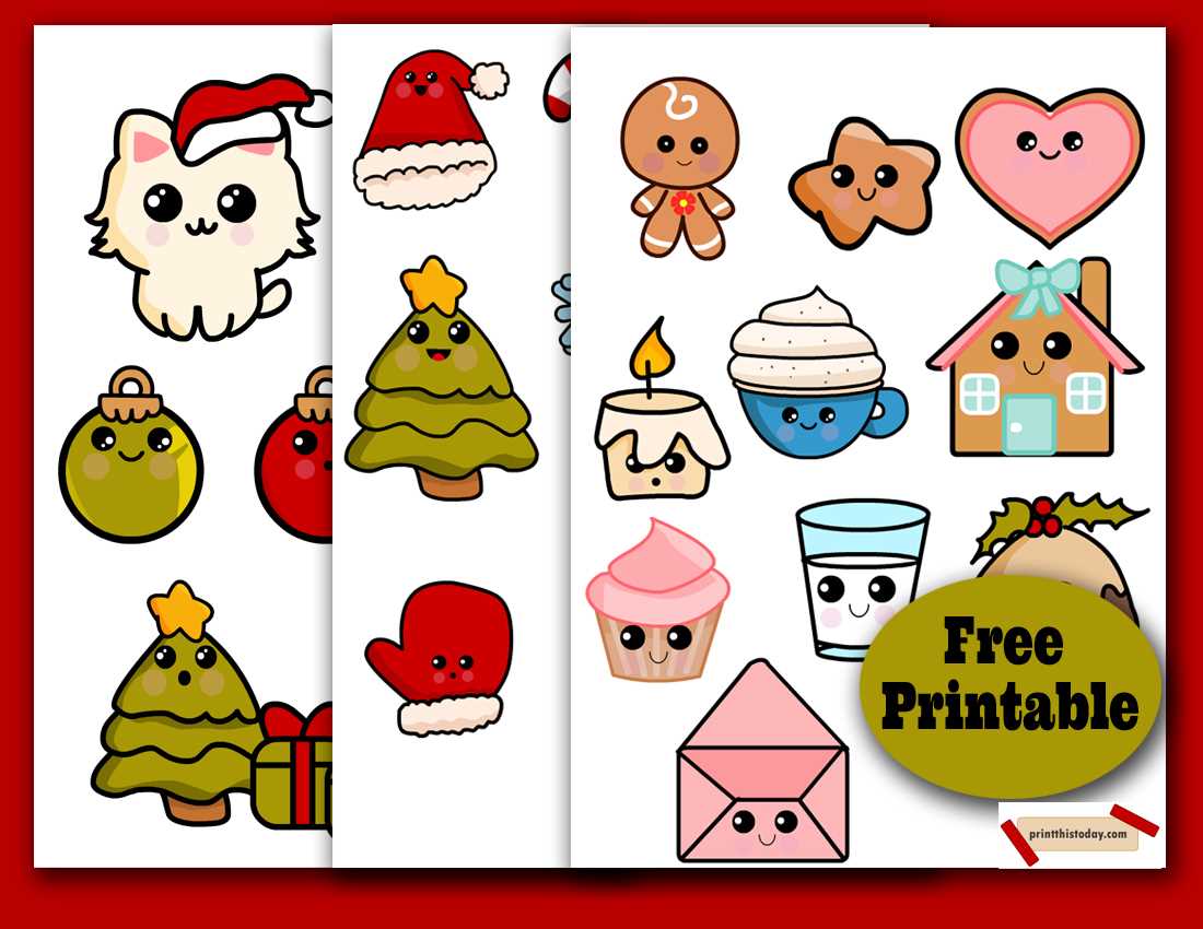printable cute stickers