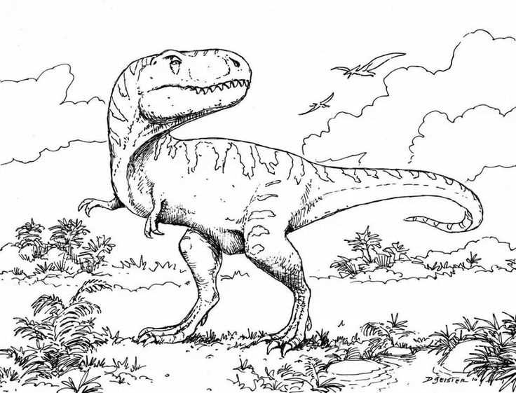 printable dinosaur pics