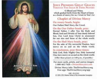 printable divine mercy chaplet