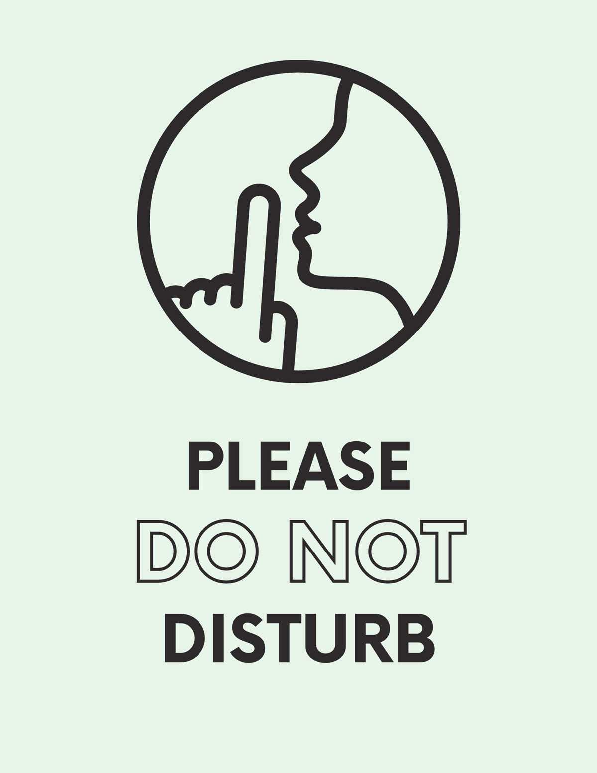 printable do not disturb door sign