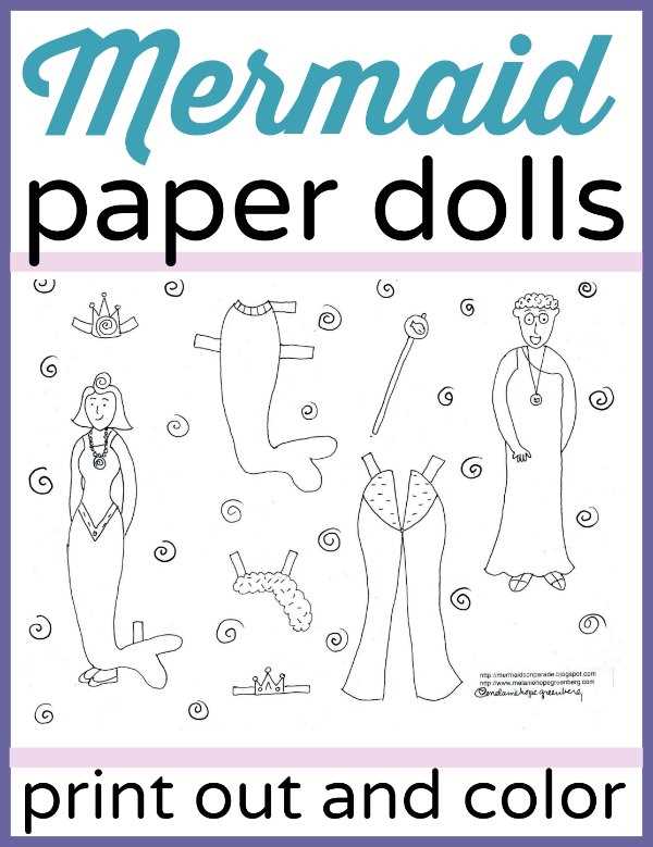 printable doll template
