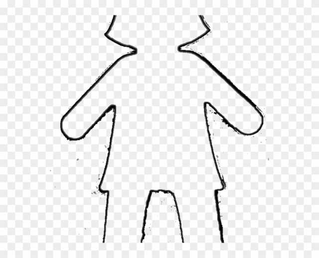 printable doll template