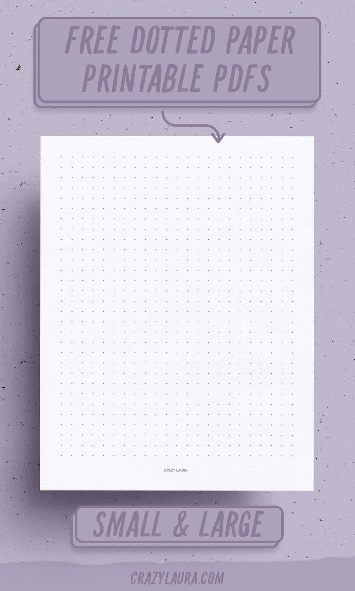 printable dotted paper