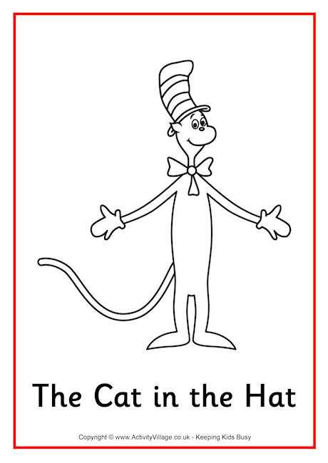 printable dr seuss coloring pages