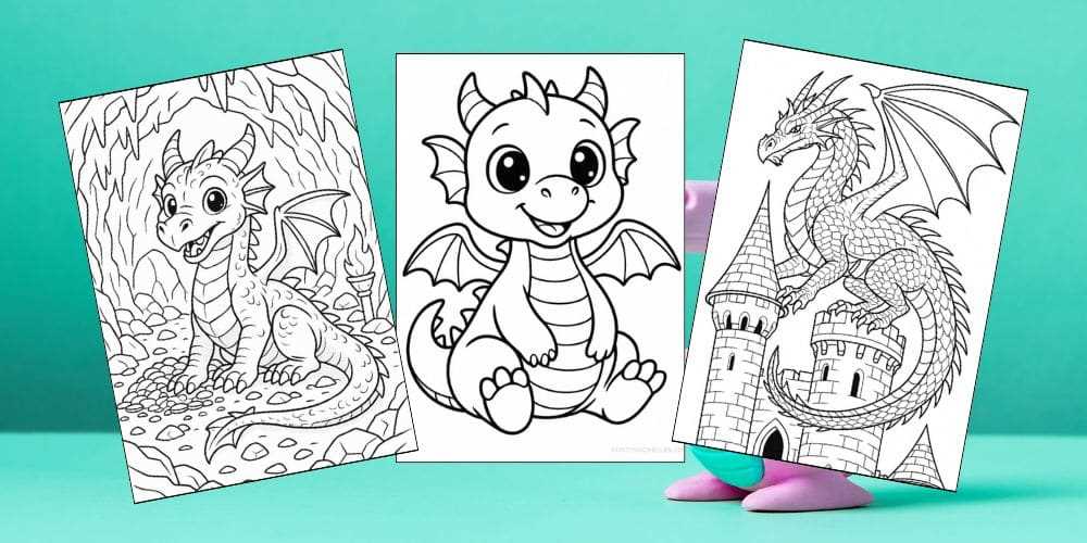 printable dragon pictures