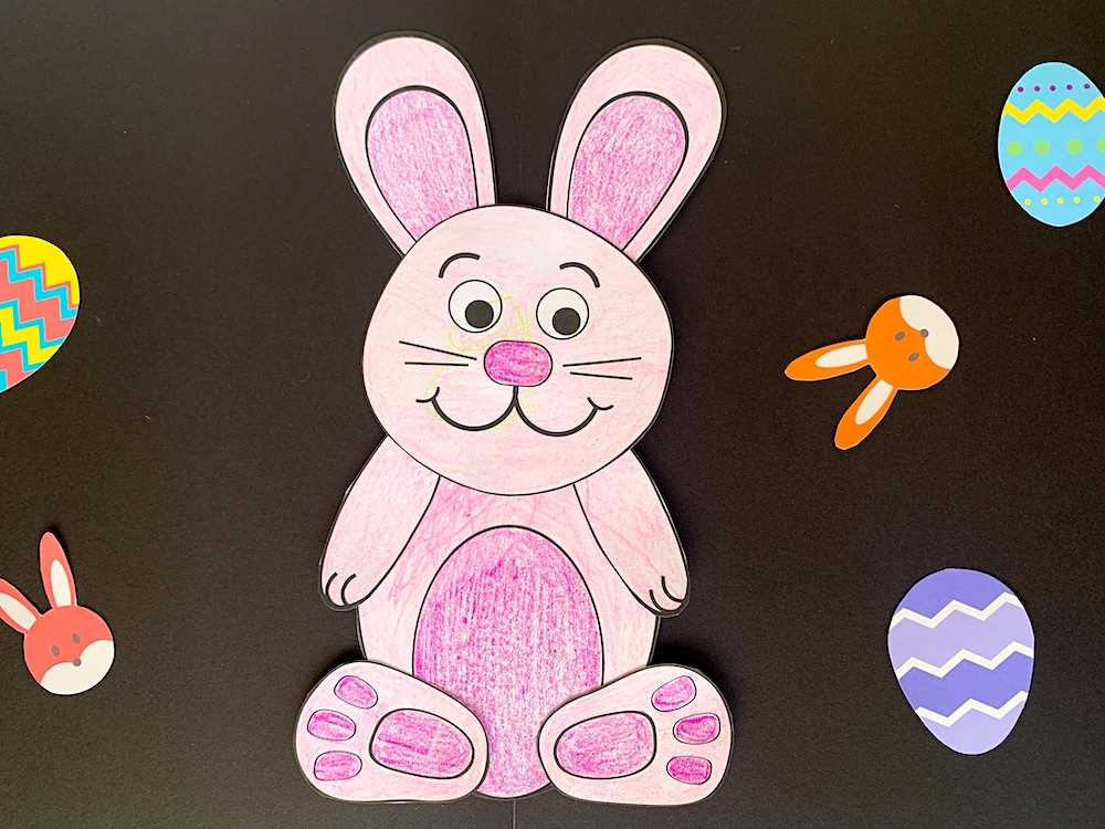 printable easter bunny craft