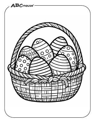 printable egg coloring pages