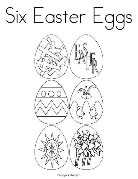 printable egg coloring pages