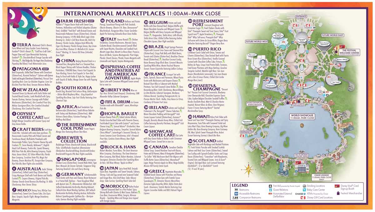 printable epcot map