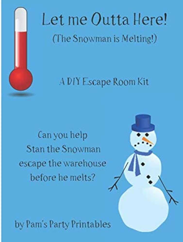 printable escape room kit