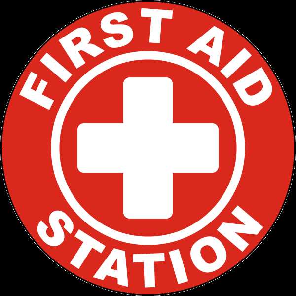 printable first aiders sign