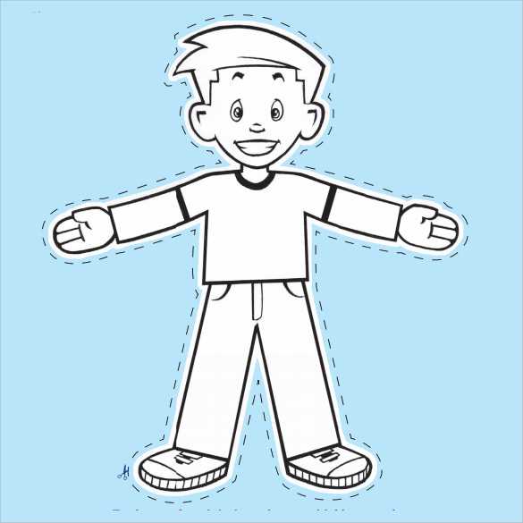 printable flat stanley clothes