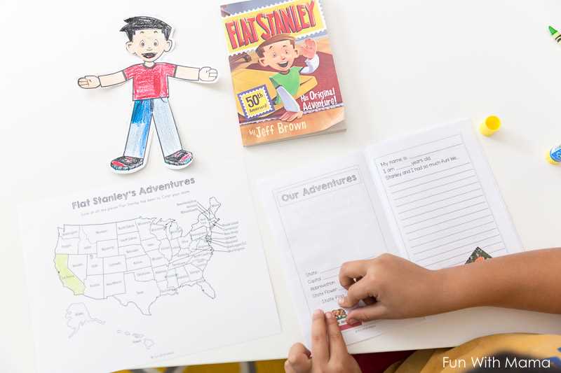 printable flat stanley project