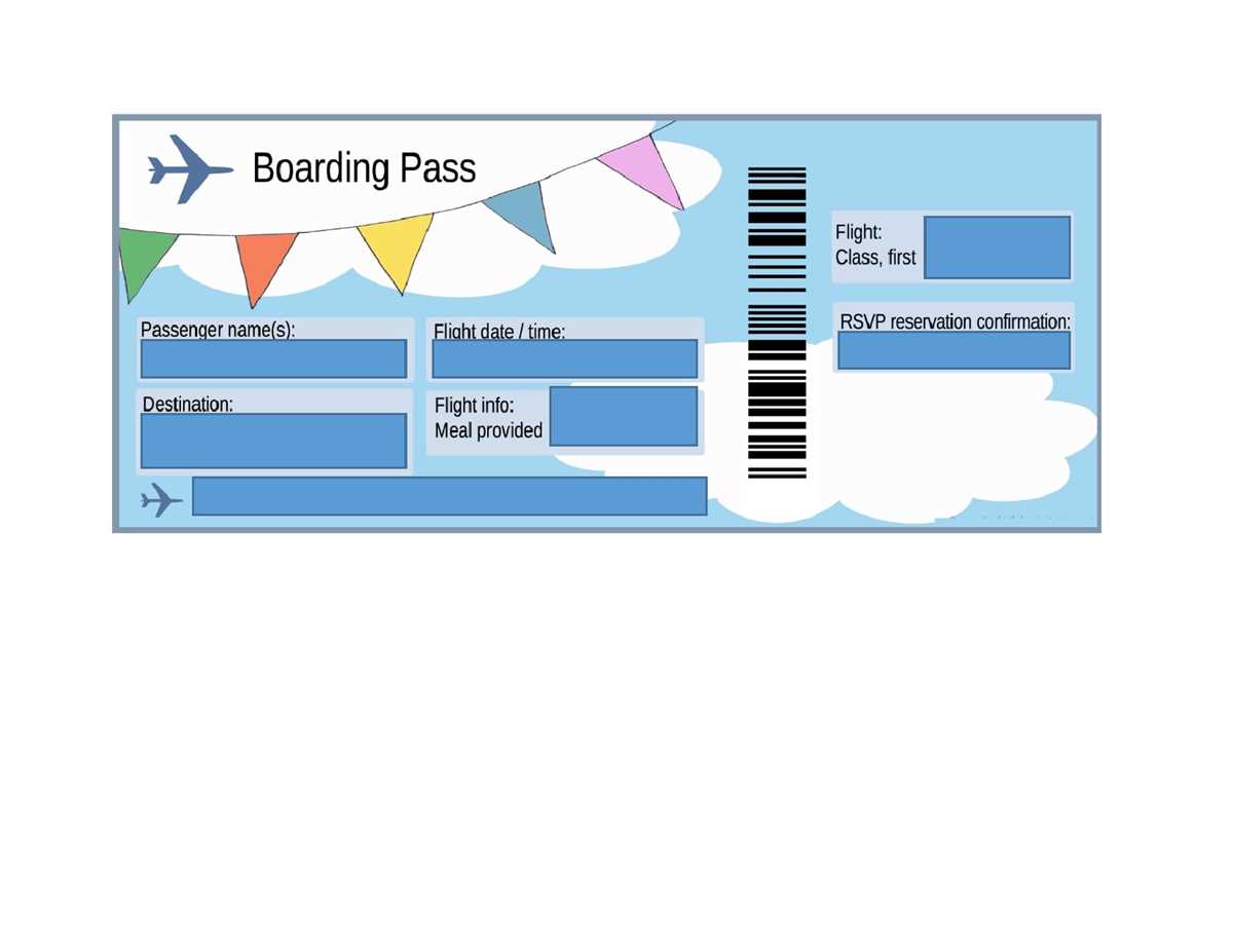 printable flight tickets